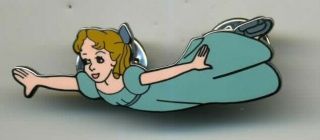 Disney 2001 Peter Pan Wendy Flying Boxed Set Pin Le 2400