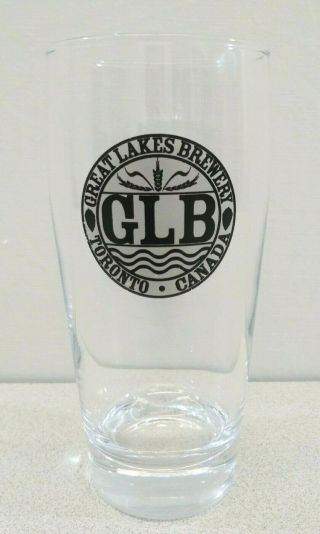 Great Lakes Brewery Toronto Canada Willi Becher Clear Beer Glass