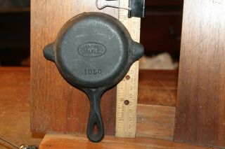 Vintage Wagner Ware 1050 Cast Iron Skillet Pan Ashtray Usa