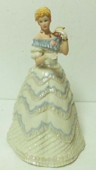 Lenox Gala Fashions Ivory Belle Of The Ball Figurine Artist Porcelain Figurine