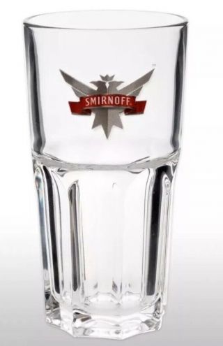 Smirnoff Vodka Tall Glass With Stirrer