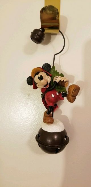 Walt Disney Classic Mickey Mouse Christmas Ornament/doorbell Bring 