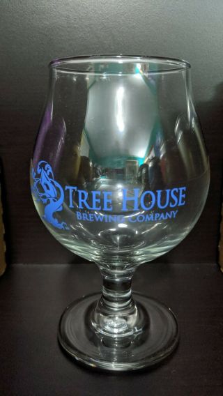 Tree House Brewing Rare Release Blue Tulip Glass