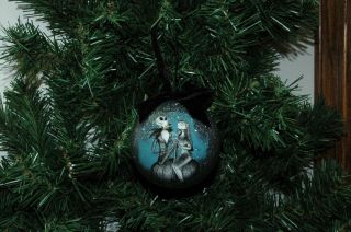 Jack And Sally Nightmare Before Christmas Ornament