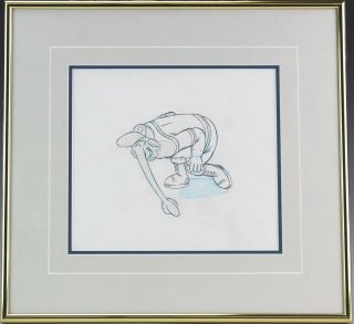 Pencil Animation Cel Drawing Of Zeke From The 1980 Film Heavy Metal 777