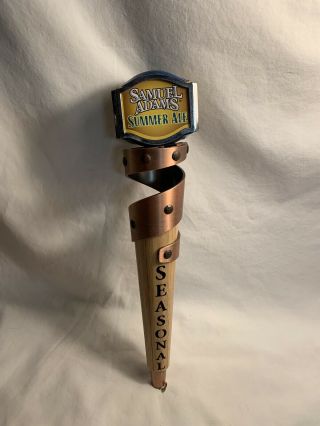 Samuel Sam Adams Seasonal Beer Summer Ale Tap Handle