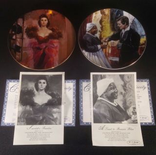 Gone With The Wind Plates - Scarlett 