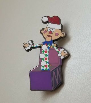 Rudolph Misfit Toy Pin Charlie In The Box Christmas Seaworld Busch Rare 2018 Nla