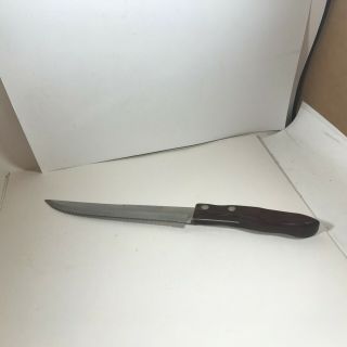 Vintage Craftsman 13” Wood Handle Carving Knife
