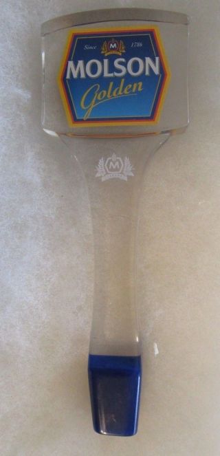 Awesome Molson Golden Beer Tap Handle