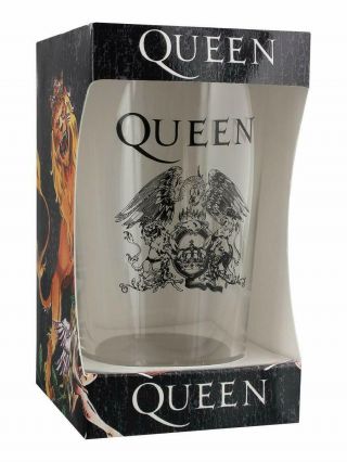 Queen Boxed Beer Glass