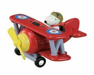 R08 Snoopy Peanuts (flying Ace) Takara Tomy Tomica Dream Ride On From Japan