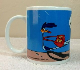 Road Runner And Wiley Coyote 1991 Acme Delivery Truck 11 - Ounce Coffee Cup Mug