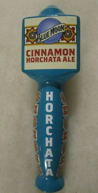 Blue Moon Cinnamon Horchata Ale Beer Tap Handle