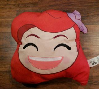 Disney Emoji Little Mermaid Ariel Pillow