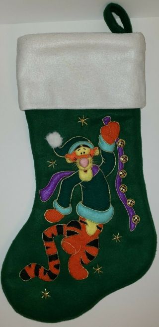 Disney Winnie The Pooh Tigger Christmas Stocking 21”