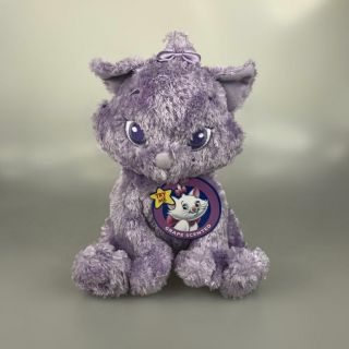 12 " Disney Marie Aristocats Purple Kitty Cat Grape Scented Plush Toy