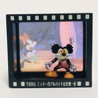Mickey Mouse Runaway Brain 0.  6 " Mini Movie Diorama Disney & Coca Cola Japan 2005