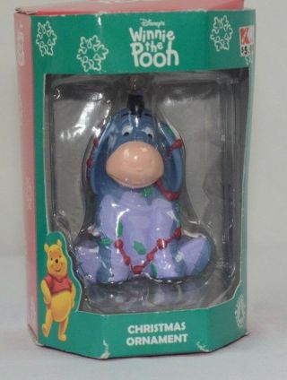 Disney Winnie Pooh Eeyore Christmas Ornaments Gift Polyresin