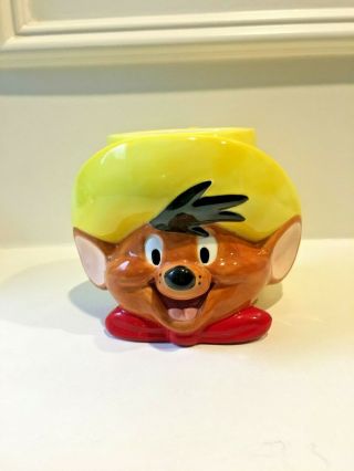 Vintage 1994 Speedy Gonzales Looney Tunes Figural Mug By Applause - Nwob