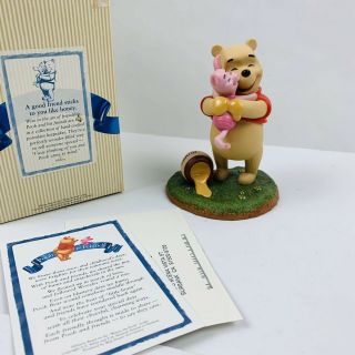 Disney Winnie The Pooh And Friends " A Good Friend " Figurine