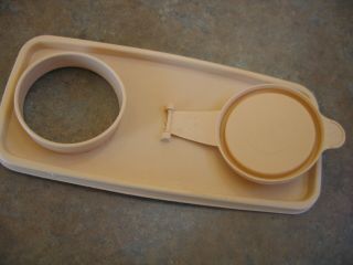 Tupperware Replacement Lid Seal Only 3.  5 X 8 " Rectangle Cereal With Pour Spout