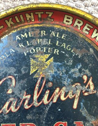 Carling Red Cap Ale,  Carling - Kuntz Brewery,  13 inch tray,  Canada,  Canadian 2