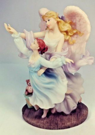 Seraphim Classics 1998 Angels To Watch Over Me Ninth Year Girl 91467 By Roman
