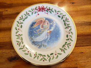 2003 Lenox Annual Limited Edition Christmas Plate Angel -