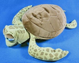 Disney Store Finding Nemo Crush Sea Turtle 15 " Plush Hand Puppet Stuffed Animal