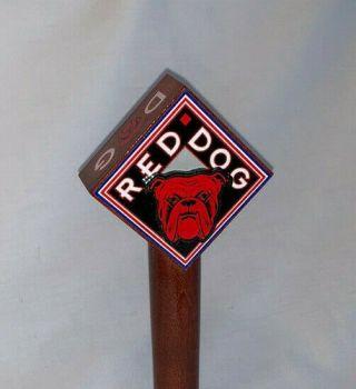 Old Stock Vintage 1990s Red Dog Beer Tap Handle Knob