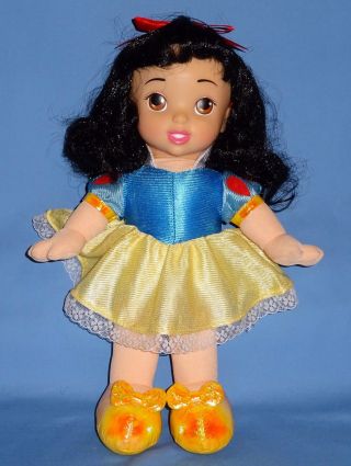 Disney Princess Snow White;toddler Doll;styled Hair;vinyl Face;plush,  Soft Body
