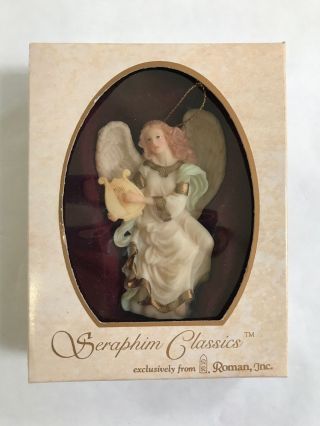 Seraphim Classics Angel Ornament Christmas Tree Collectible Cymbeline Peacemaker