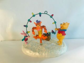 Disney Winnie The Pooh Piglet Tigger Bouncy Holiday Christmas Tree Ornament (bx3