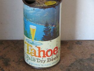 Tahoe Pale.  Dry Beer.  Solid.  Colorful.  Grace.  Flat Top