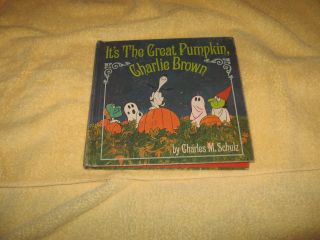 Peanuts Its The Great Pumpkin Charlie Brown Halloween Book Charles Shultz