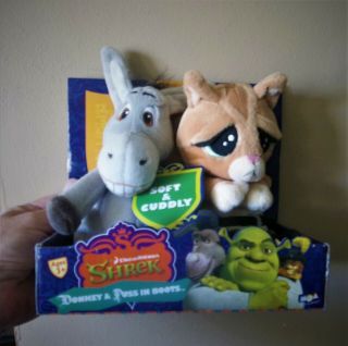 Shrek Donkey And Puss In Boots 2007 Dreamworks