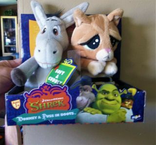 Shrek Donkey and Puss in Boots 2007 Dreamworks 2