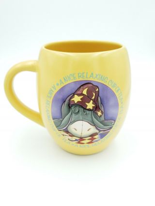 Walt Disney World Winnie The Pooh Eeyore Large Coffee Mug Cup Collectible