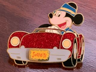 Disney 2006 Glitter Cars - Mickey - Surprise Pin Le 1000 Pin - Pins