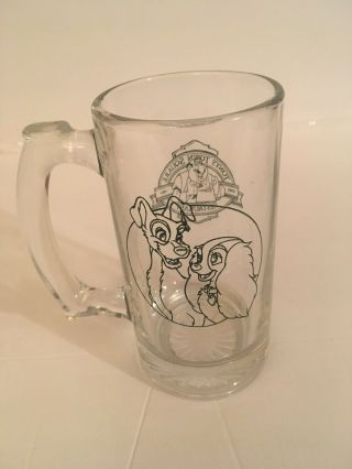 Disney Lady And The Tramp Glass Tony 