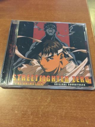 Street Fighter Zero The Animation Soundtrack Anime Game Music Cd