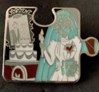 Disney’s Haunted Mansion Mystery Puzzle Pin: Limited Edition 1100 Bride