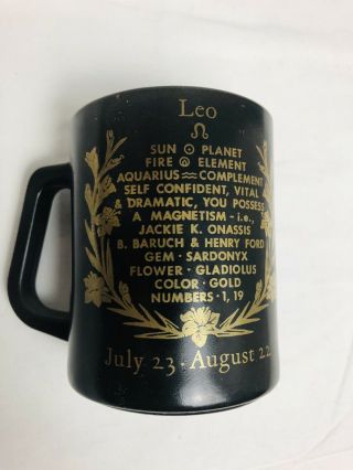 Leo The Lion Zodiac Coffee Mug July 24 - August 23 Cup 2