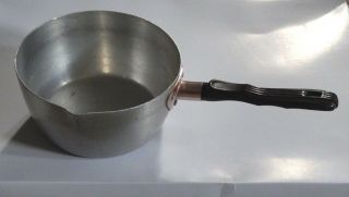 Vintage Alpine Brand Pure Aluminum Sauce Pot/pan Made In Italy