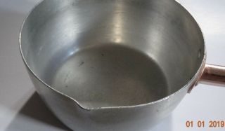 Vintage Alpine Brand Pure Aluminum Sauce Pot/Pan made in Italy 3