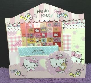 Hello Kitty Letter Envelope Set Memo Message Paper Planner Stickers Gift Rare