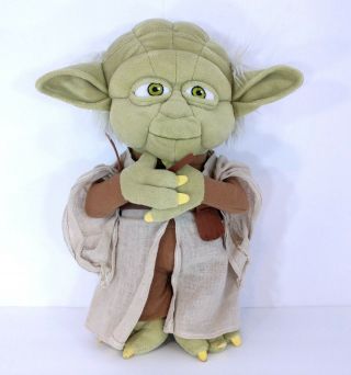 Disney Store Yoda Plush Star Wars Character Stuffed Animal Exclusive