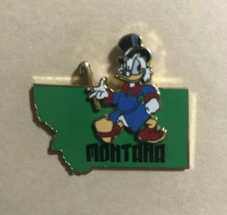 Disney Pin State Character Pins Montana Scrooge