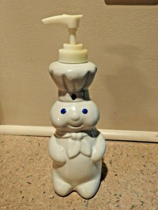 2002 Pillsbury Doughboy Ceramic Soap Dispenser By Benjamin & Medwin,  N.  Y.